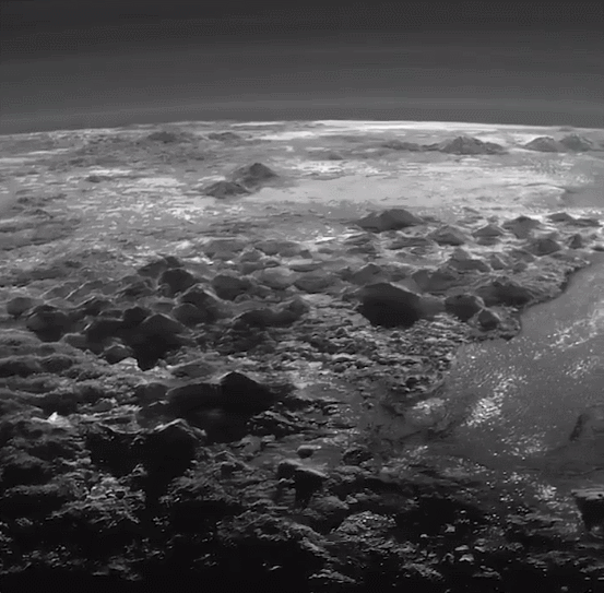 NASA의 New Horizons 우주탐사선에서 본 명…