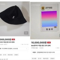 'BTS 정국이 썼던 모자, 1천만 원에 팝니다'…외교부 직원 주장 판매글 논란