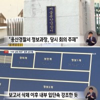 보고서 삭제 뒤 내부 입단속‥"기자 상대 마라" 금지령