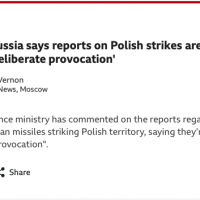 러시아가 폴란드에 미사일 떨어진건 가짜뉴스라네요.