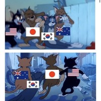 (더쿠펌) 한국 미국 일본 호주 근황