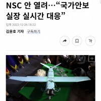 북한 무인기 침범했는데 NSC 안 열려…“국가안보실장 …