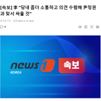 [속보] 李 '당내 좀더 소통하고 의견 수렴해 尹정권과 맞서 싸울 것'
