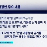 SBS가 오늘 보도한 민주당 당헌개정안