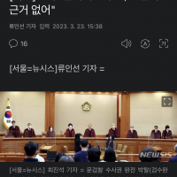 검사의 소추권 헌법에 근거 없어…헌법재판소