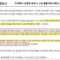 연합) 패소한 '조국 흑서' 권경애 변호사 '공개 사과…