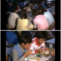 한국 80년대 학교 점심식사 사진..jpg