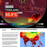 이상 기후로 난리난 태국