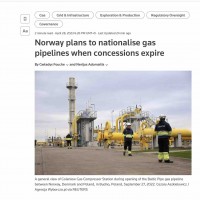 [속보/로이터] 노르웨이 원유/가스 송유관 국유화 선언…
