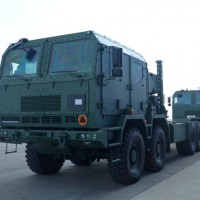 한국에 도착한 폴란드형 천무 다련장 로켓 기반 트럭