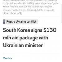 윤, 우크라이나에 1억3천만 달러 지원 서명