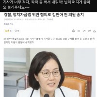 김현아 의원 정치자금법 위반 혐의 송치