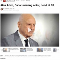 [부고/CNN] 헐리우드 배우 앨런 아킨 사망, 89세…