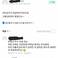 옆동네 폭우로 소 500마리 폐사 ㅜㅜ 연합뉴스에 제보…