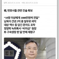박영수, 변협 회장 선거비 1억 이상 뿌렸다