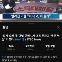 JTBC ''세대 막론하고 '개인 부담' 커졌다''