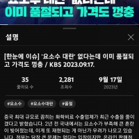 KBS '''요소수 대란' 없다는데 이미 품절되고 가격도 껑충''