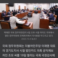 정무위, '이재명 법카 의혹' 공익신고자 국정감사 참고인 채택