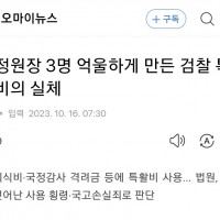 尹검찰, 전직 국정원장 3명 특활비 '횡령' 감옥 보내