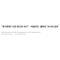 “경기회복? 나만 딴나라 사나”…어음부도·줄파산 ‘쓰나미 공포’ .gisa