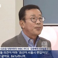 여론조사 - 김포시민들 84% 서울편입 찬성.???