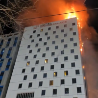 뉴스 전인데 인천 호구포역 호텔에 불났네요