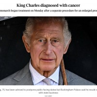 찰스 3세 영국왕 암 진단 받고 치료 시작