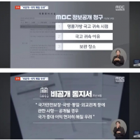 MBC가 디올백 정보공개 청구.. ㅋㅋ