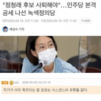 민주당 공격하는 정의당을 본 댓글
