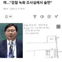 이화영 전 경기도 평화 부지사, 그림까지 그려서 주장