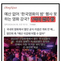 예산 없어 '한국영화의 밤' 행사 못 하는 영화 강국?