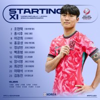 U23 아시안컵 한일전 대한민국 대표팀 선발라인업
