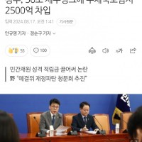 나라살림 거덜내는거 민비급이네