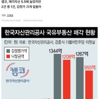 헐값에 팔려나가는 나라 땅 급증