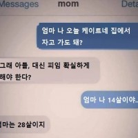 아들, 피임은 확실하게 할거지?