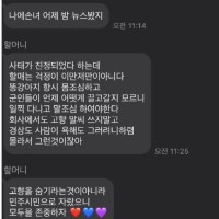 이번 계엄 사태에 광주 할머니가 서울 사는 손녀에게