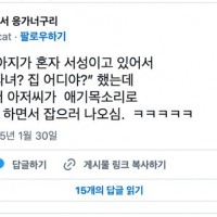 목 줄 없는 강아지한테 "너 집 어디야?" 했더니