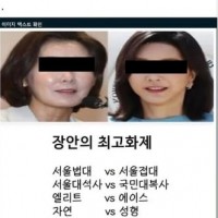 서로 닮은 두 여자!!!